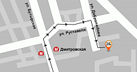 Схема проезда в АрендаАвто-стд